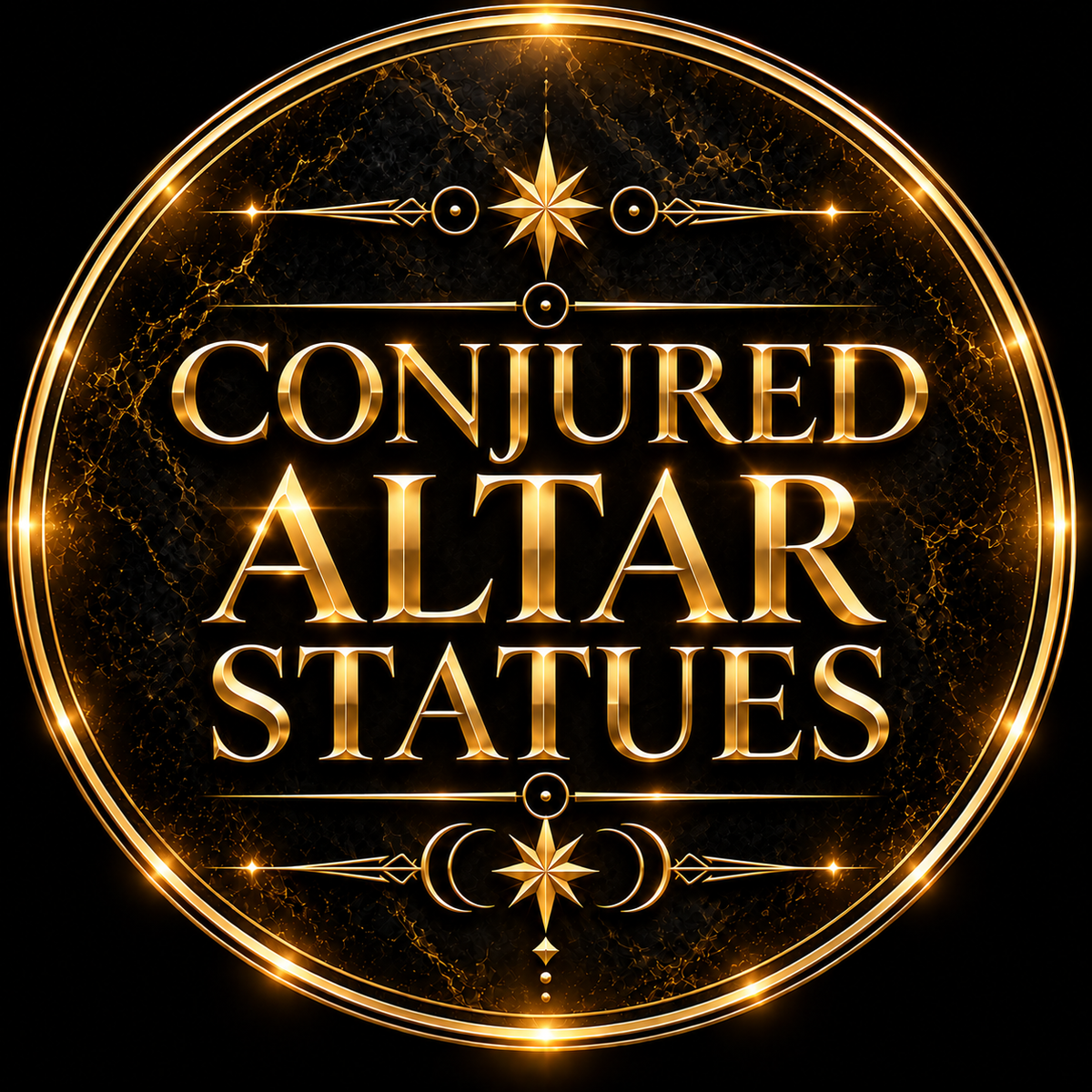 Conjured Altar Statues