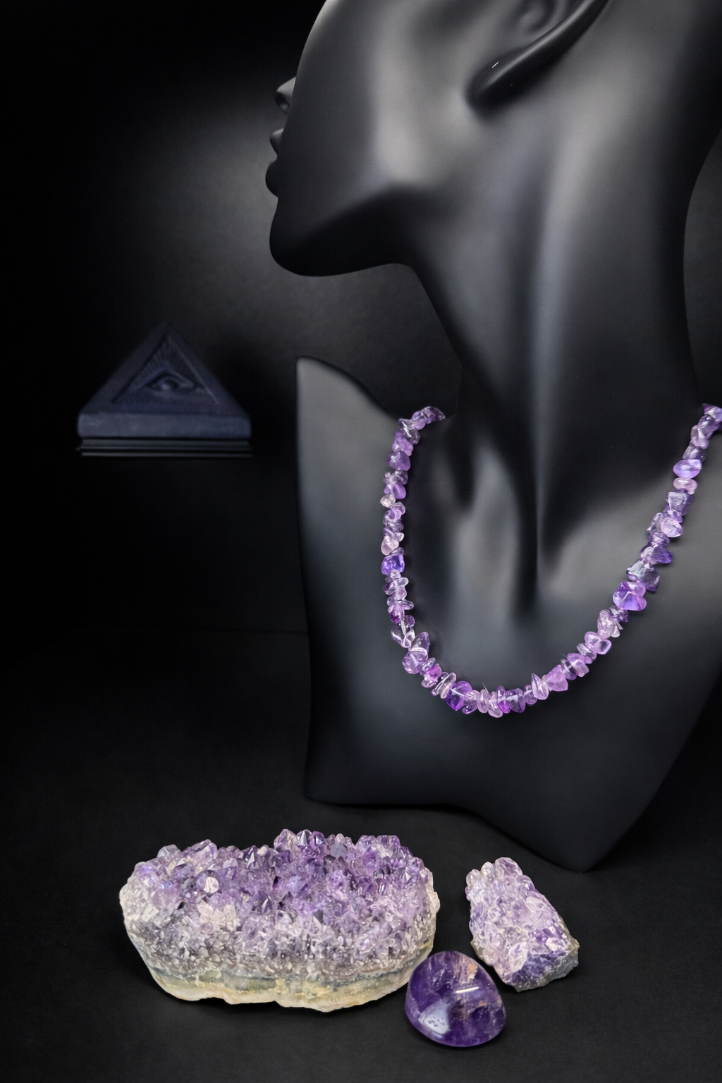 Veil Amethyst Oracle Necklace
