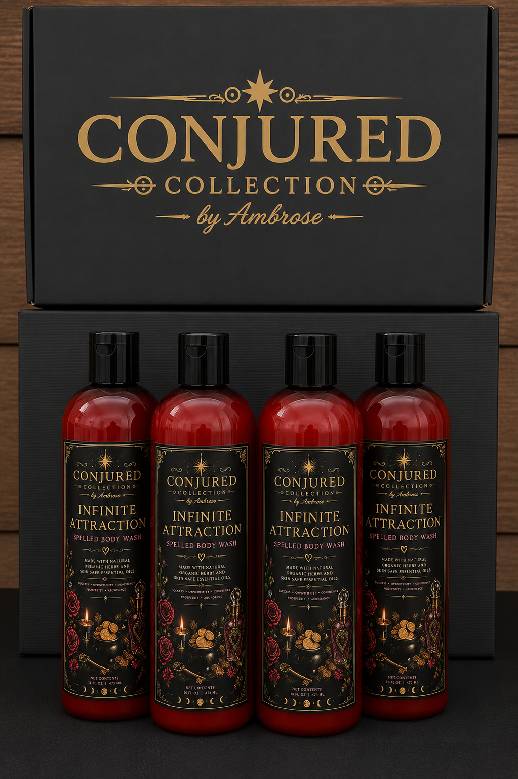 Infinite Attraction Spelled Body Wash | Ritual Cleanser