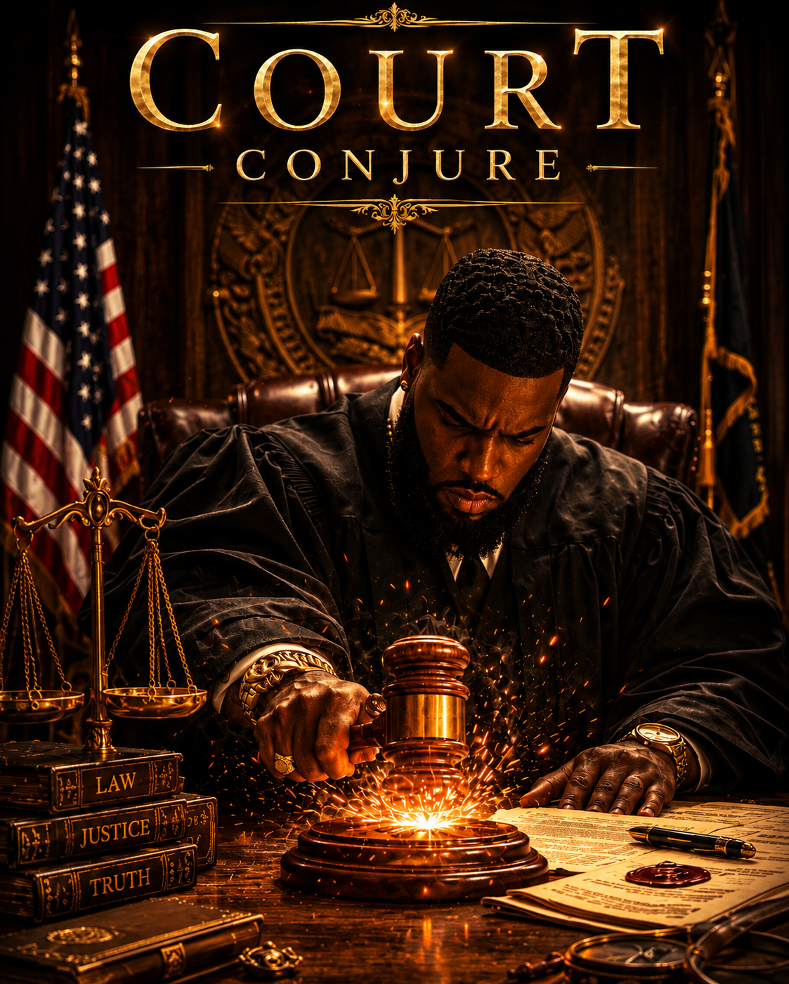 Court Conjure - Legal Justice, Favor & Balance