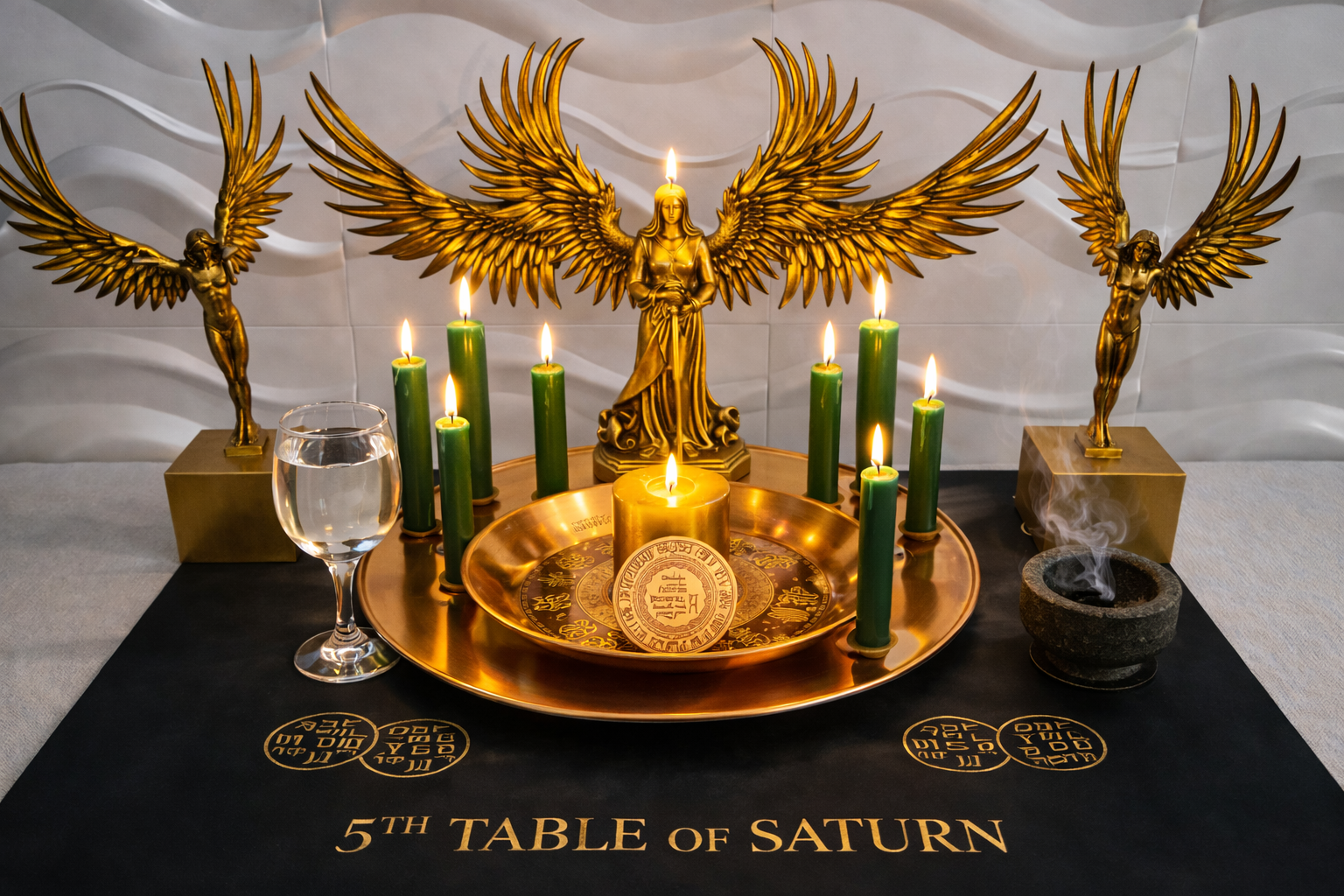 5th of Saturn Conjure, The Spirits of the Fifth Table. Good luck and Business Success