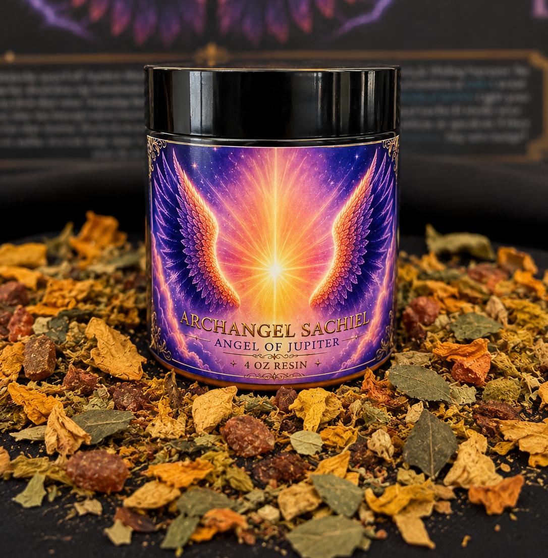Archangel Sachiel Sacred Resin – 4 oz