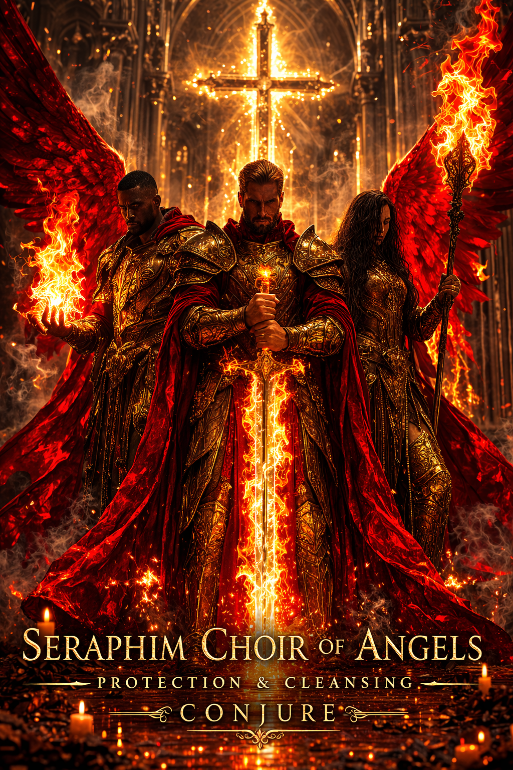 Seraphim Choir of Angels Cleansing & Protection Conjure
