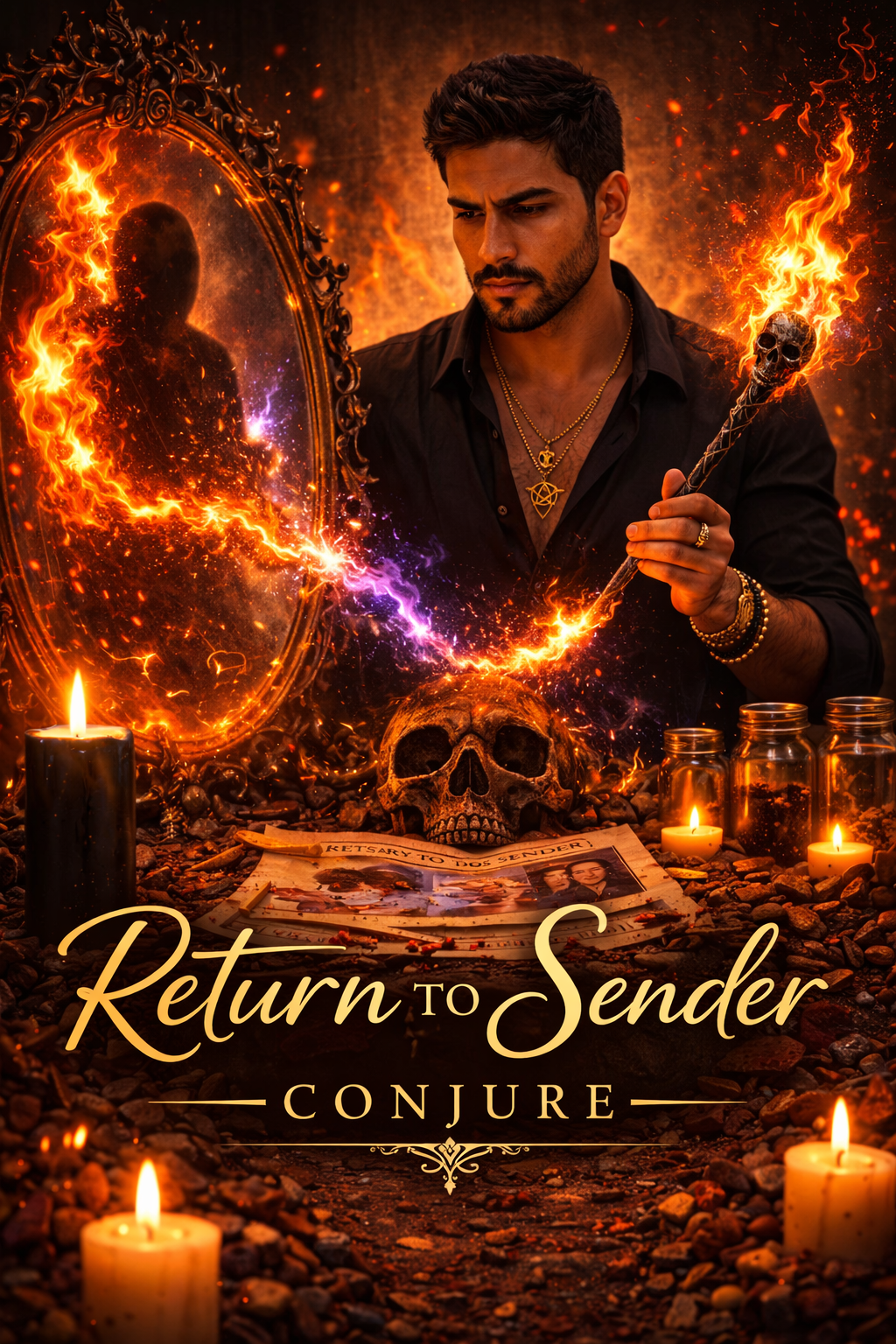 Return to Sender Conjure - Reflect Negativity & Restore Protection