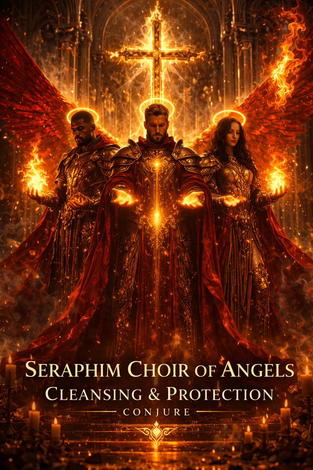 Seraphim Choir of Angels Cleansing & Protection Conjure