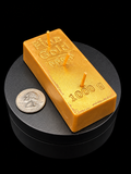 Gold Bar Money Ritual Candle