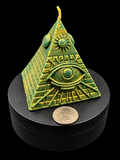 All-Seeing Eye Prosperity Pyramid Candle