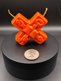 Crossroad • Uncrossing • Crossroads Candle (Small) Orange