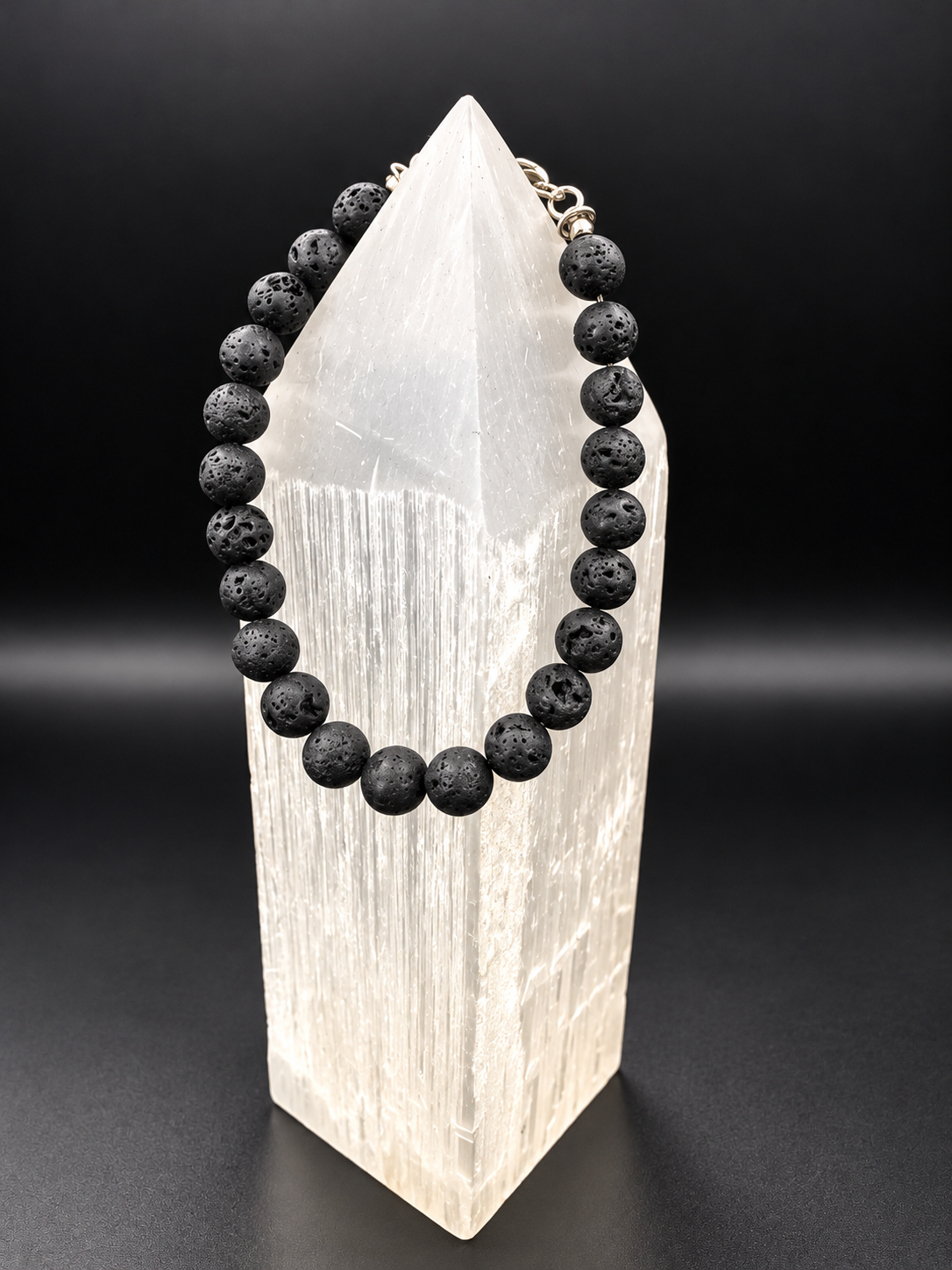 Grounding Lava Stone Bracelet