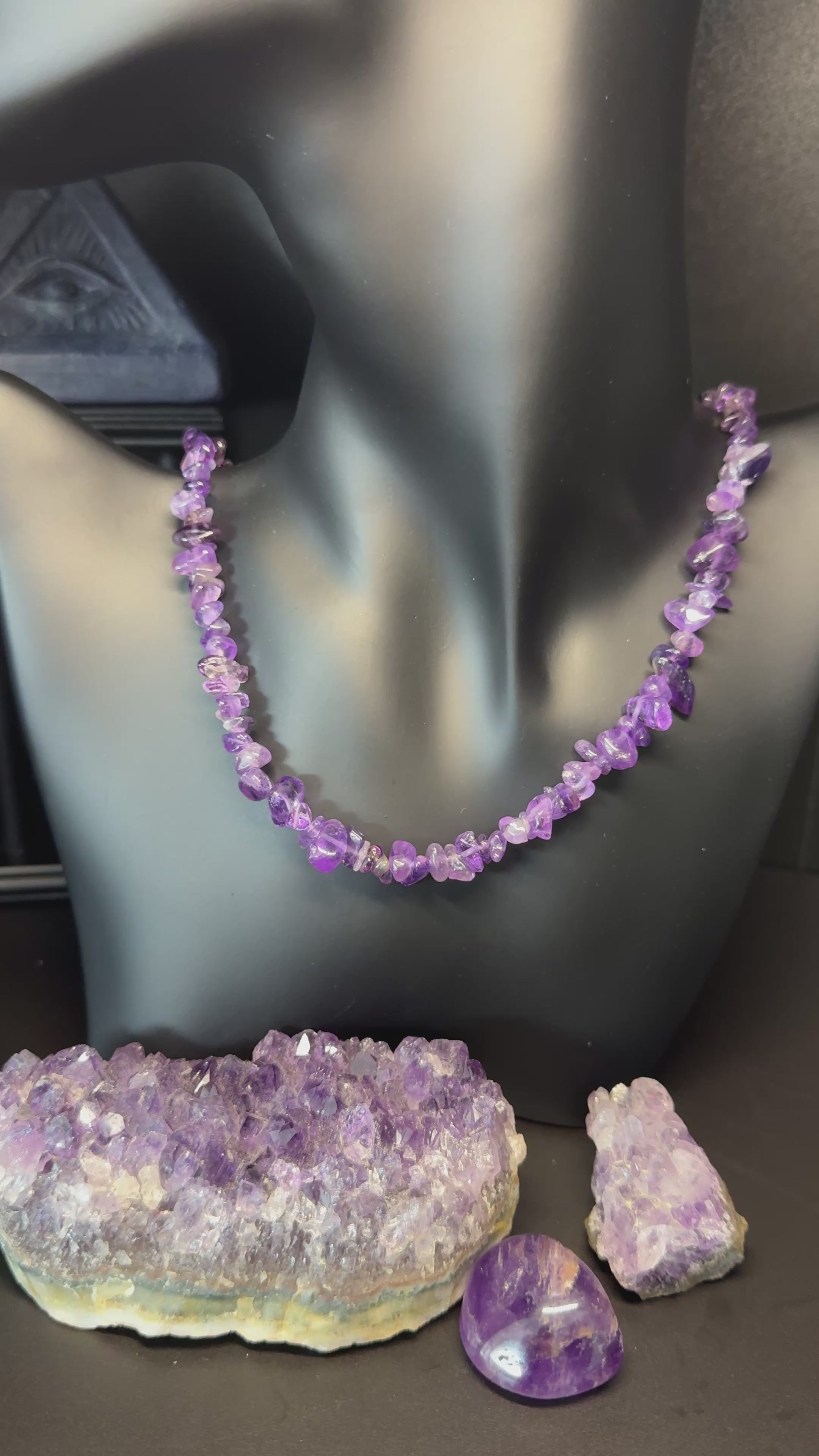 Veil Amethyst Oracle Necklace