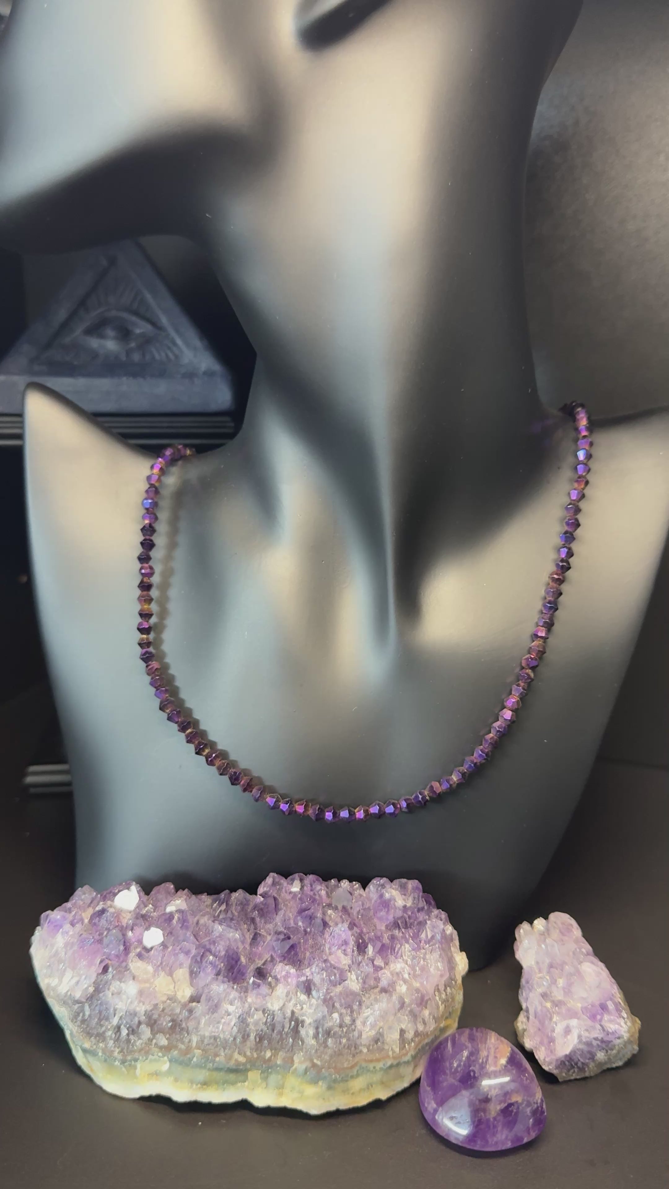 The Purple Veil Necklace
